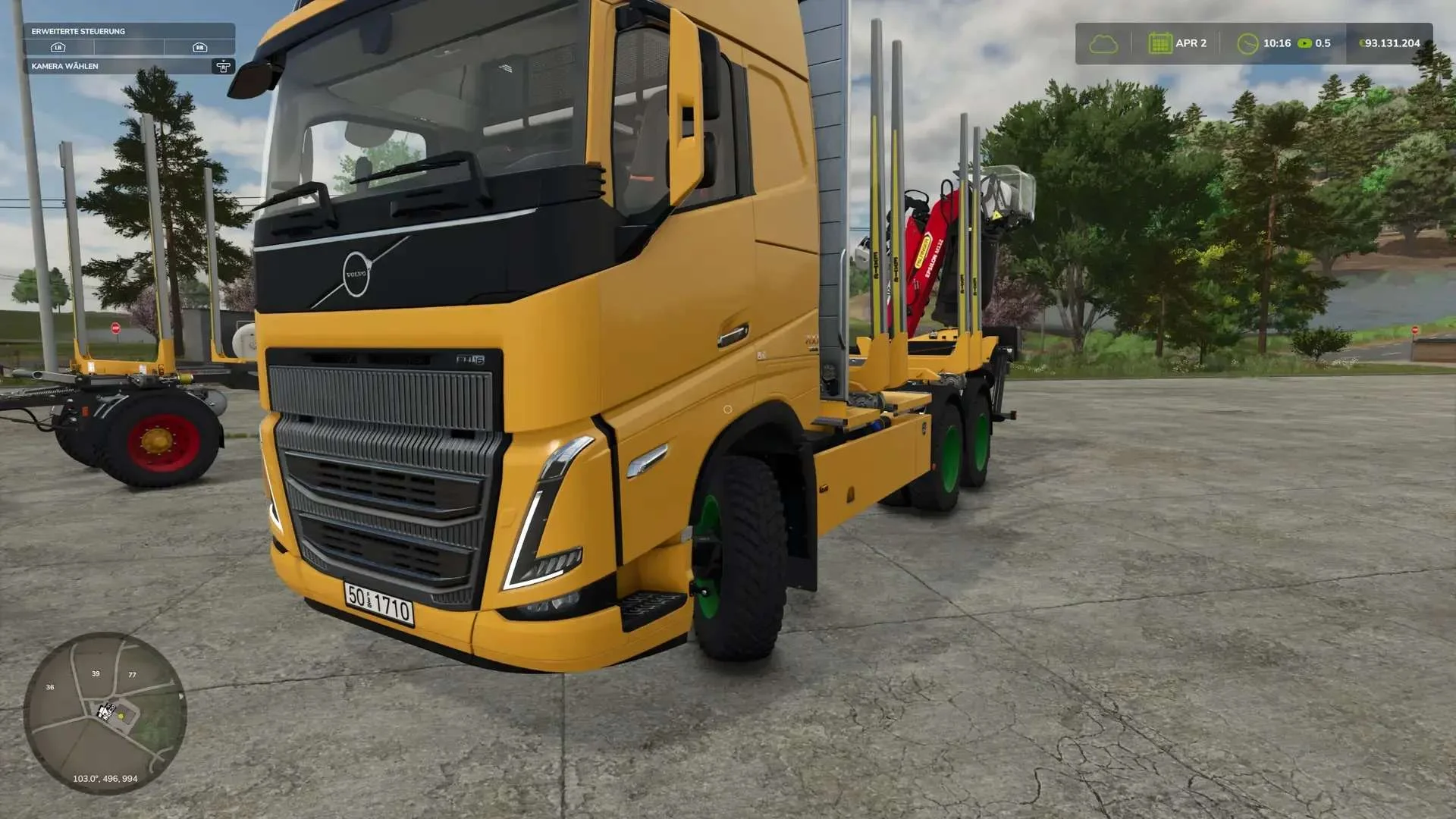 FS25 Volvo FH16 Forst v1.0.1 Trucks Mod FS25 Mod Free Download