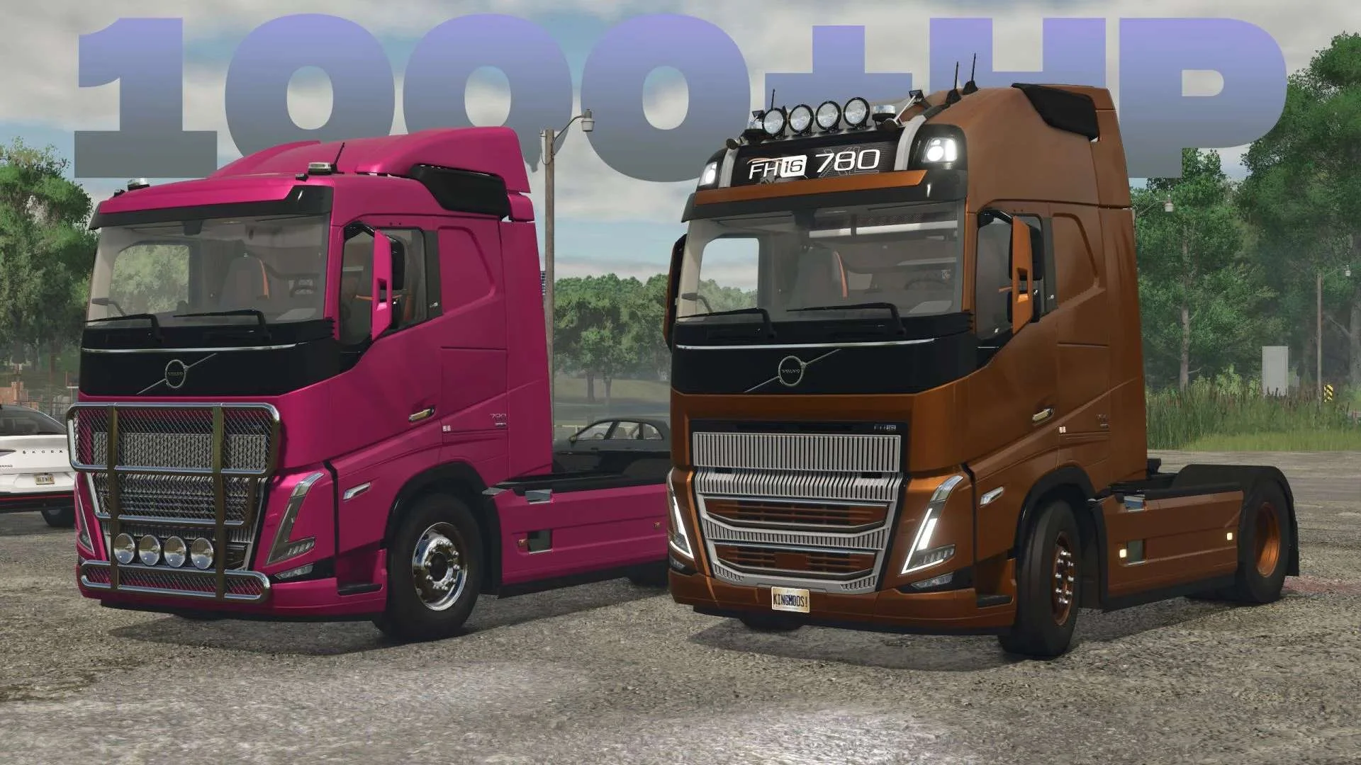 FS25 Volvo FH16 Pack v1.0 Trucks Mod FS25 Mod Free Download