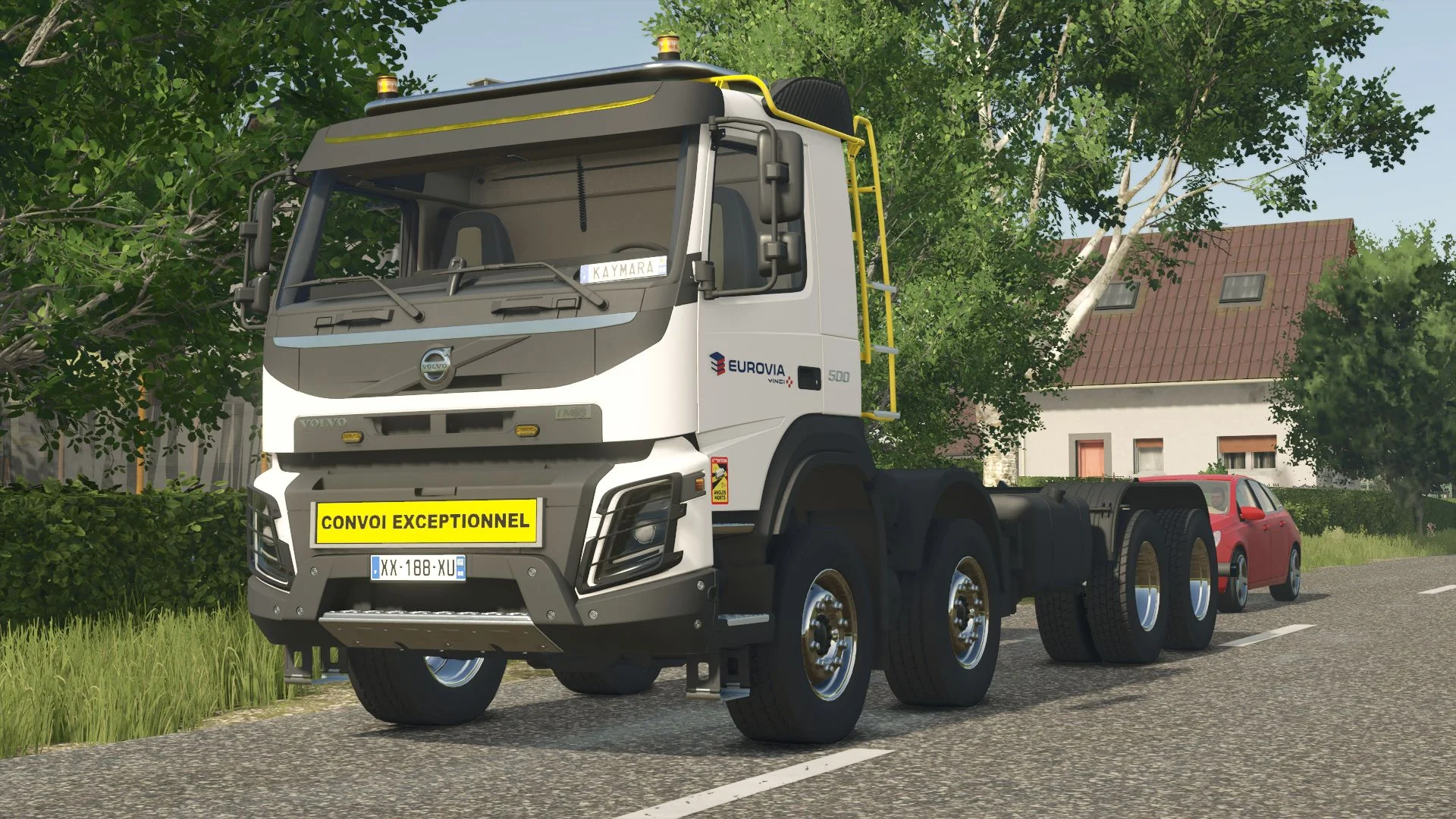 FS25 Volvo FMX Ampiroll 8×4 V1.0.0.1 Trucks Mod FS25 Mod Free Download