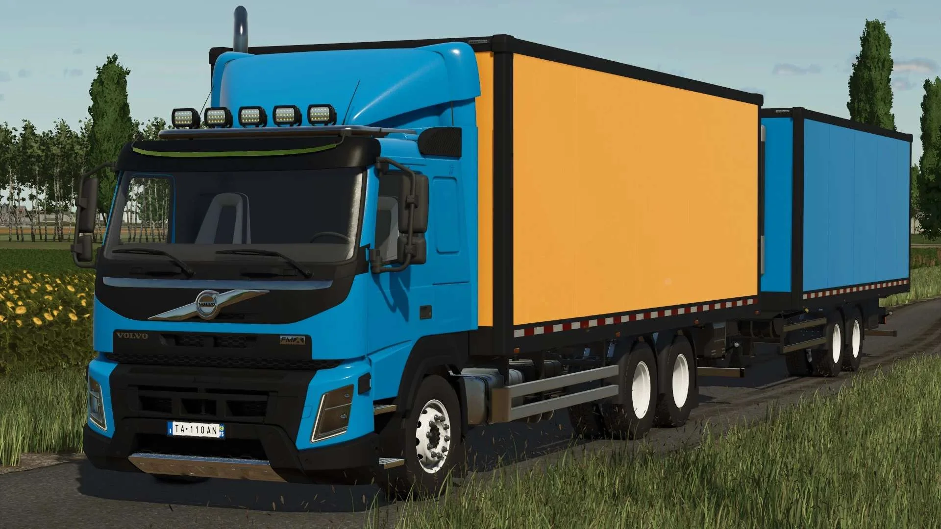 FS25 Volvo FMX XXL Truck & Trailer v1.0 Trucks Mod FS25 Mod Free Download