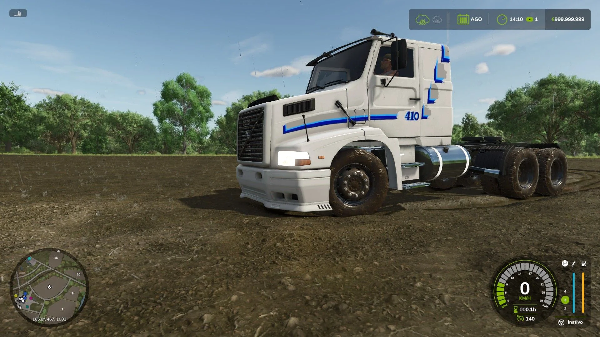 FS25 Volvo NL 12 v1.0 Trucks Mod FS25 Mod Free Download