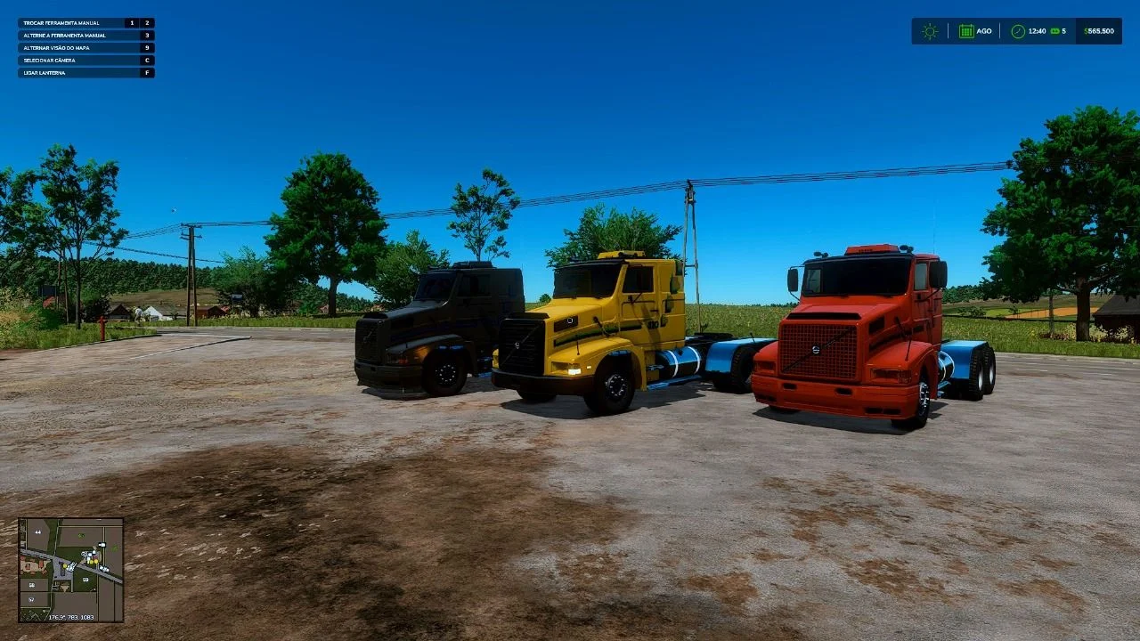 FS25 Volvo NL 12 V2.1.0.1 Trucks Mod FS25 Mod Free Download