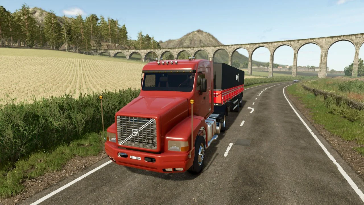 FS25 Volvo NL12EDC v1.0 Trucks Mod FS25 Mod Free Download