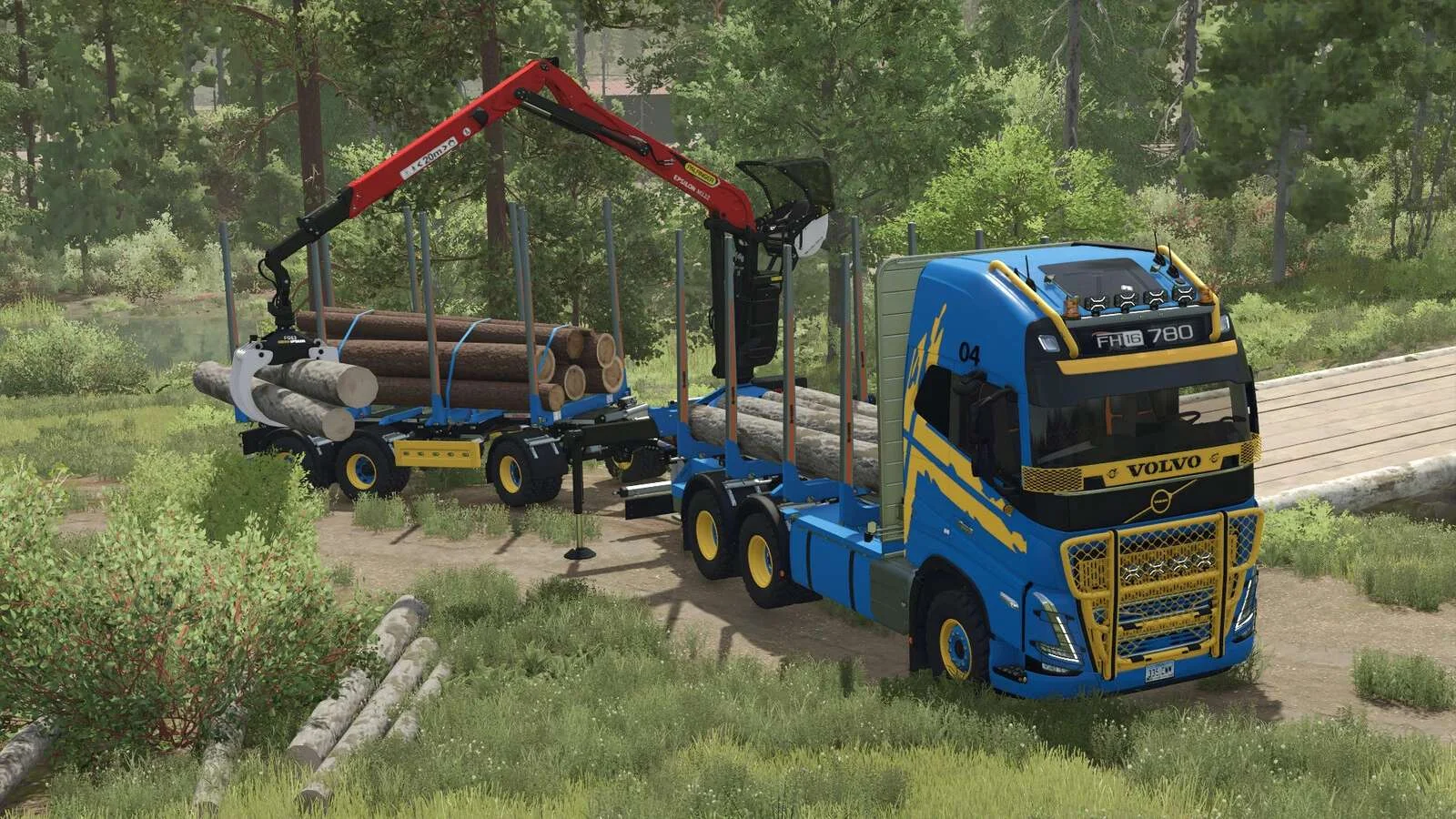 FS25 Volvo Riedler Pack v1.0 Trucks Mod FS25 Mod Free Download