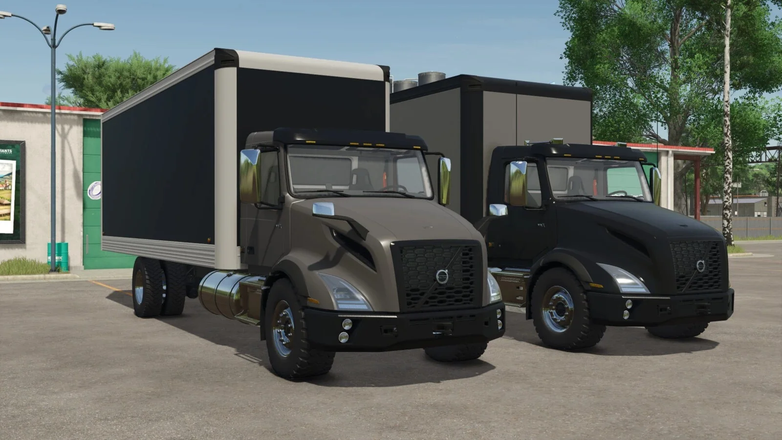 FS25 Volvo VNX 300 Box Truck v0.9.1 Trucks Mod FS25 Mod Free Download