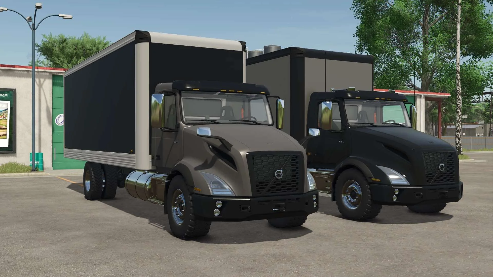 FS25 Volvo VNX 300 Box Truck v0.9 Trucks Mod FS25 Mod Free Download