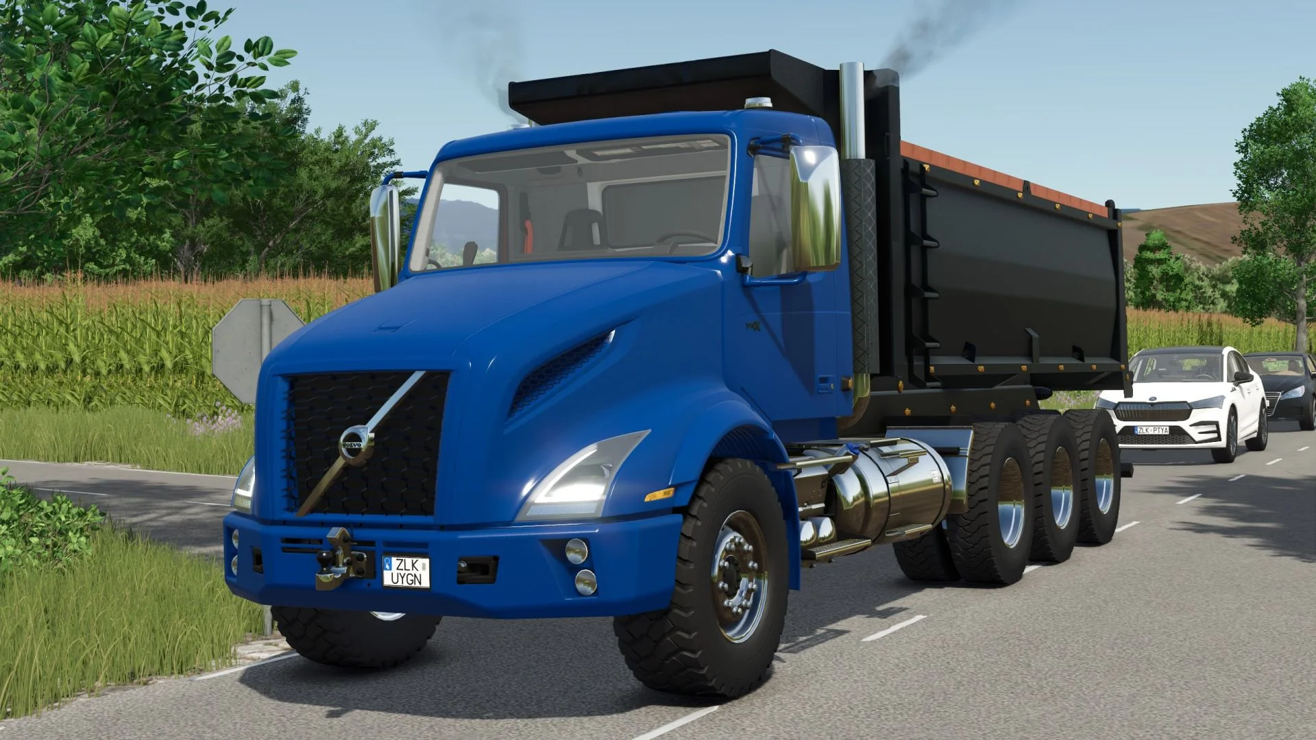 FS25 Volvo VNX 300 Dump Truck V1.0 Trucks Mod FS25 Mod Free Download