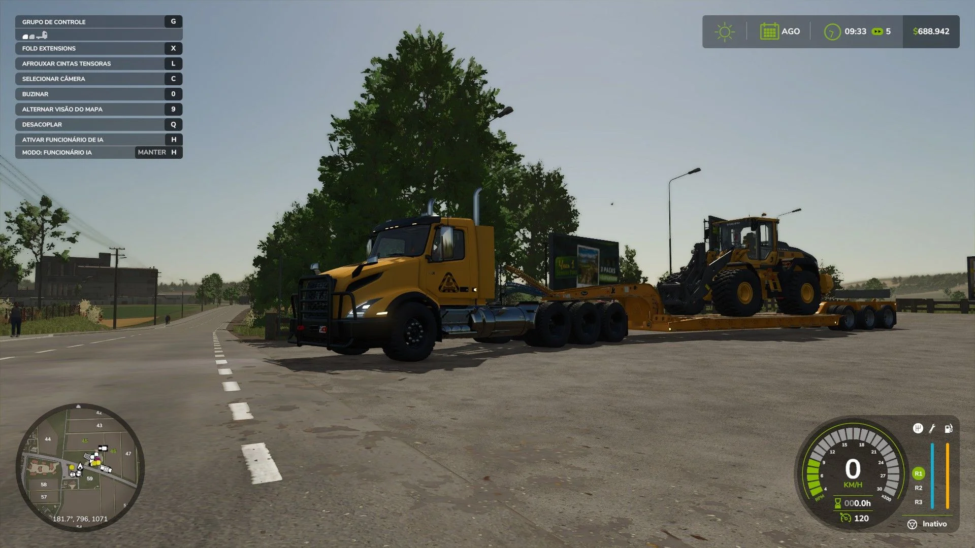 FS25 Volvo VNX 300 V1.0 Trucks Mod FS25 Mod Free Download