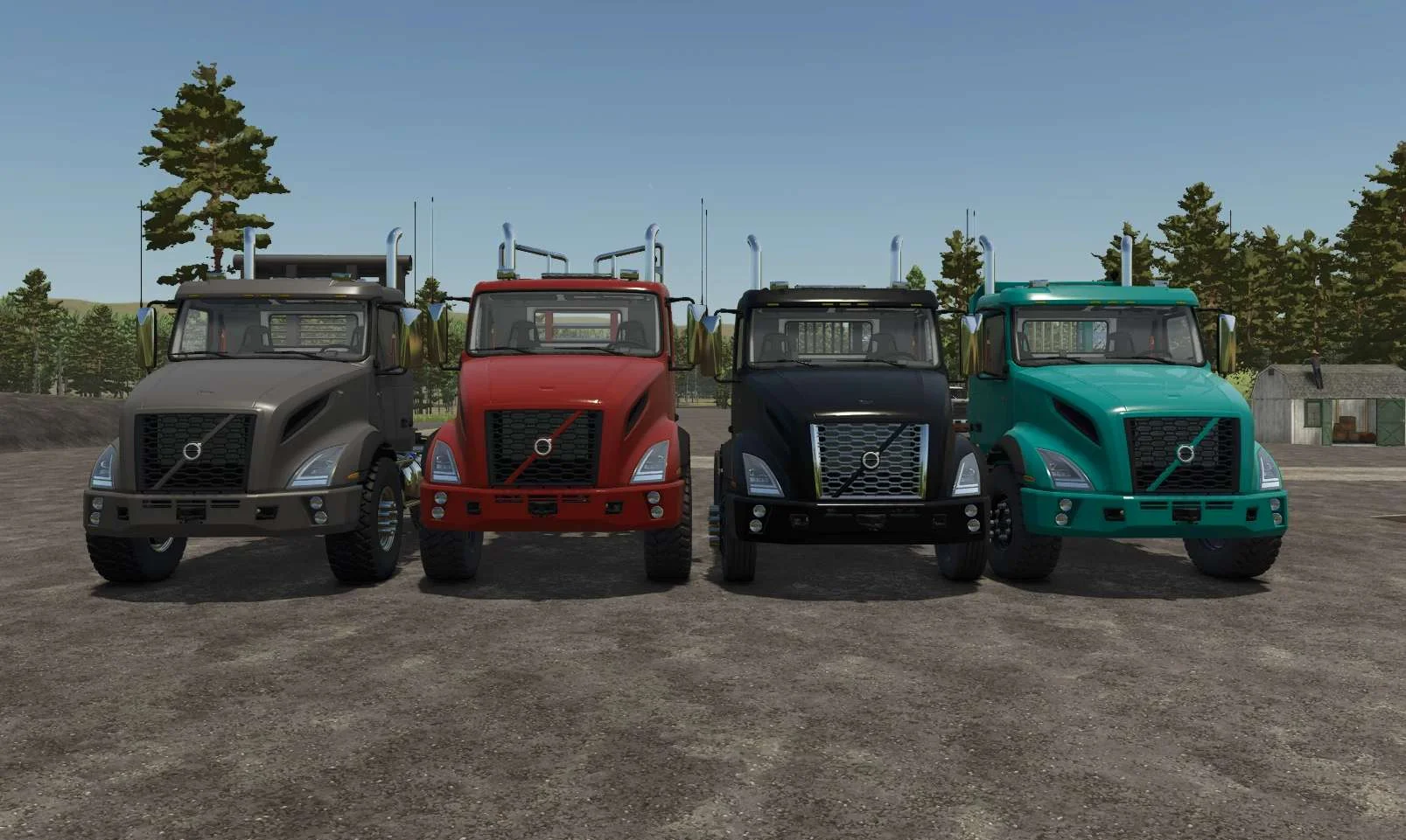FS25 Volvo VNX300 Heavy Hauler (FDR compatible) v1.0 Trucks Mod FS25 Mod Free Download