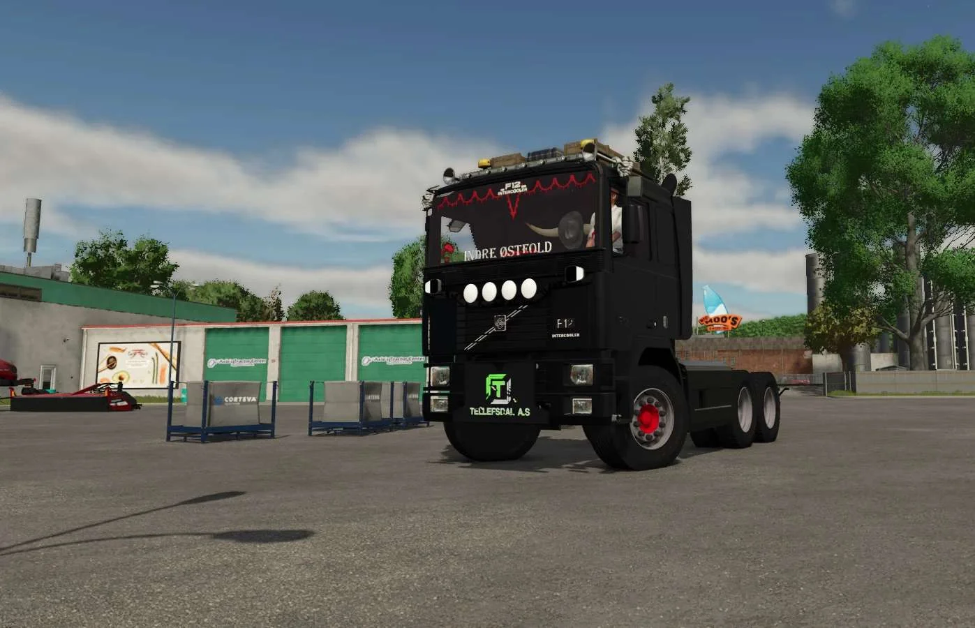 FS25 VOVLO f12 v1.0 Trucks Mod FS25 Mod Free Download