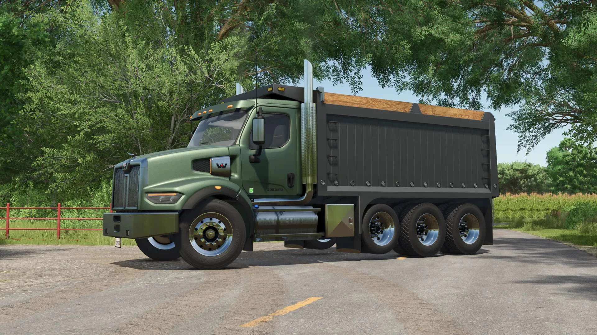 FS25 Western Star 49X Dumper v1.1 Trucks Mod FS25 Mod Free Download