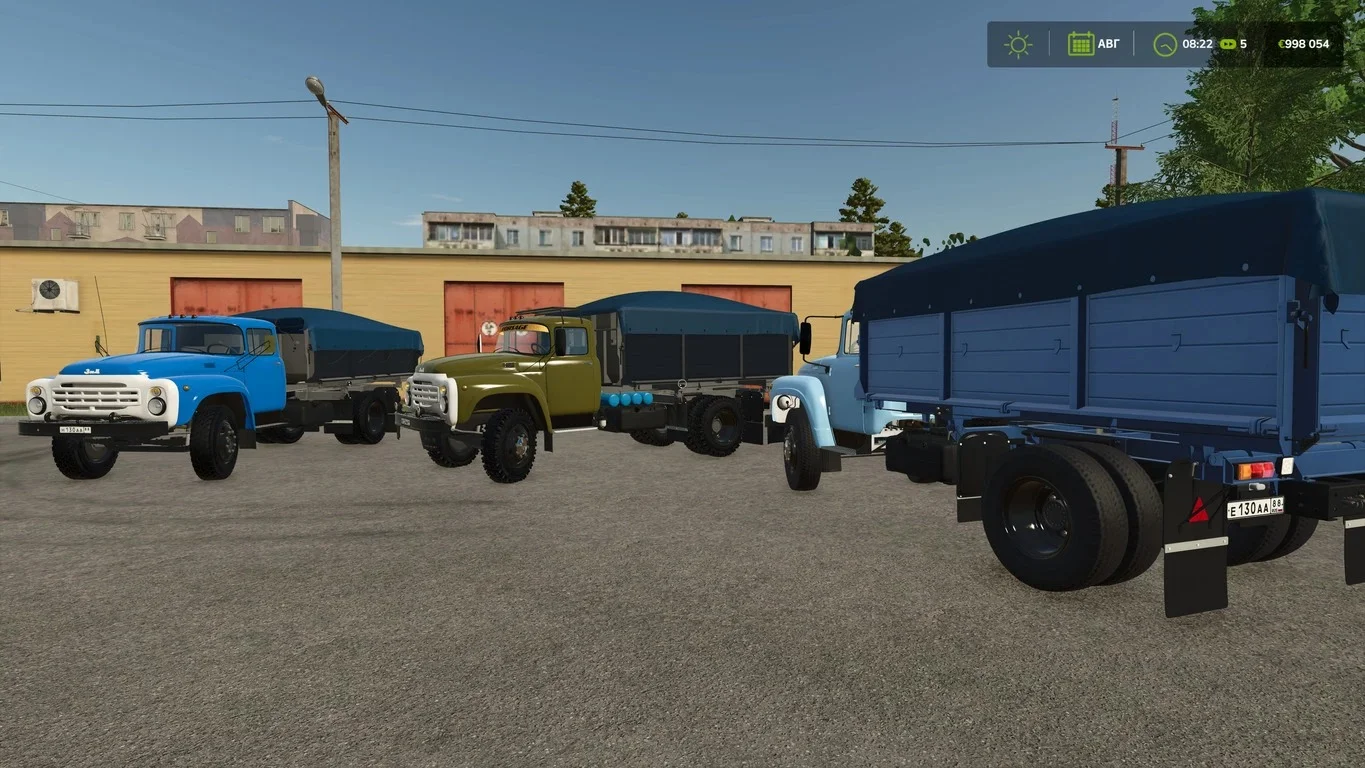 FS25 ZIL-130 Diesel v1.2 Trucks Mod FS25 Mod Free Download