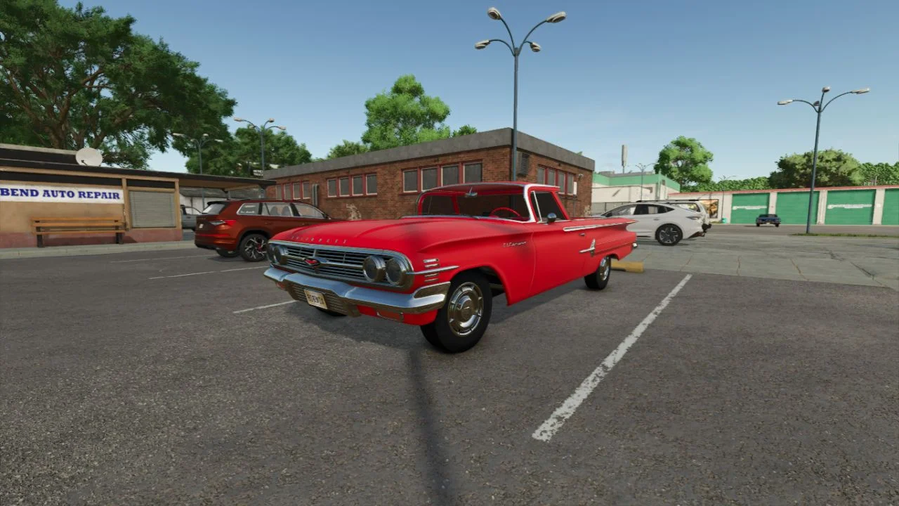 FS25 1960 Chevrolet El Camino V1.0 Vehicles Mod FS25 Mod Free Download