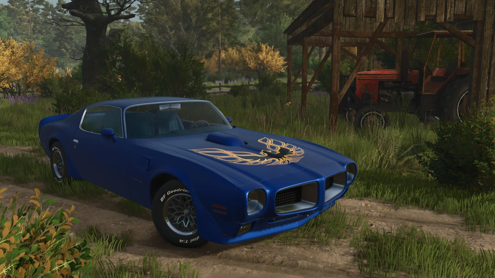 FS25 1970 Pontiac Firebird V1.0 Vehicles Mod FS25 Mod Free Download