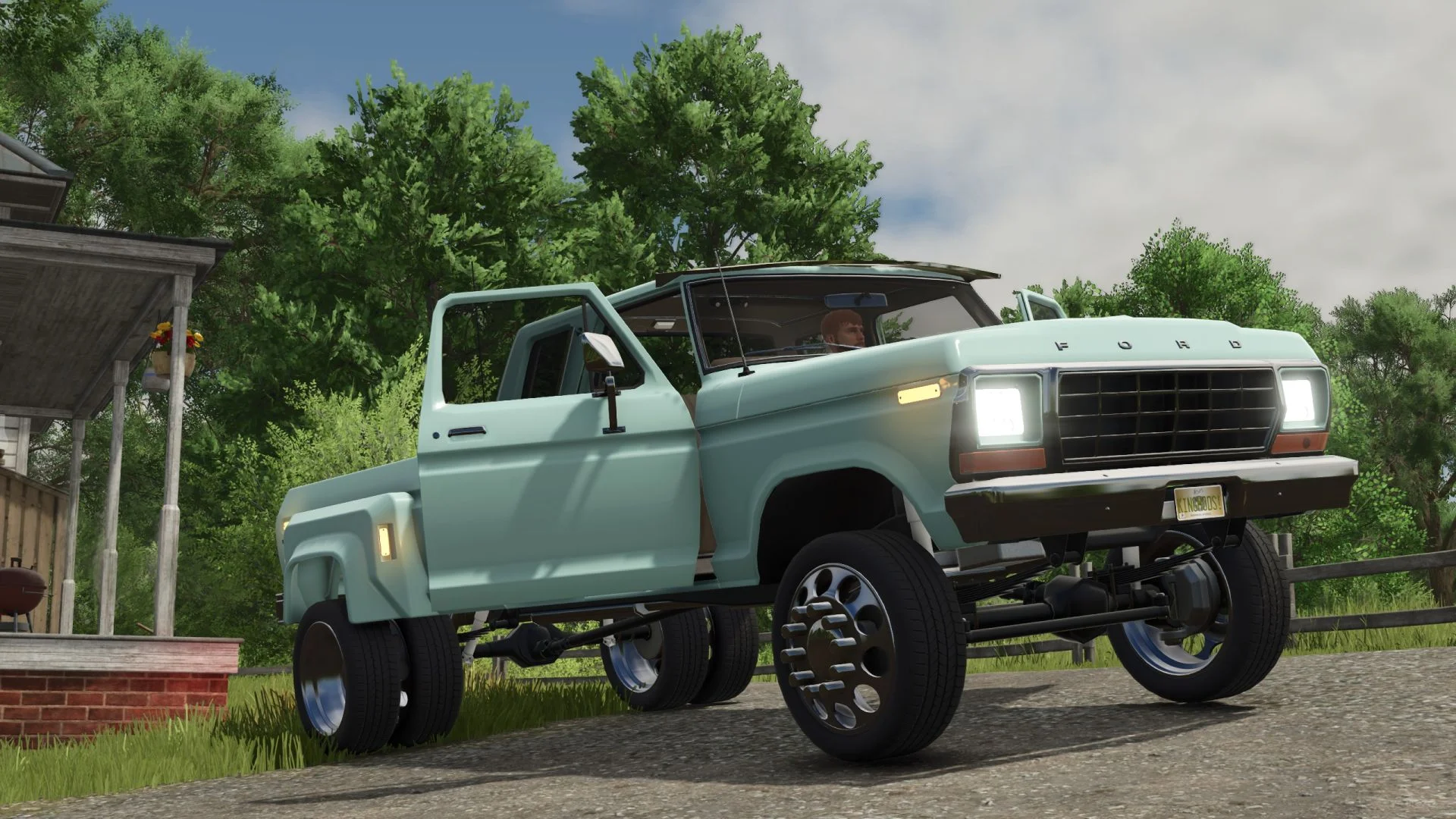 FS25 1978 Ford F350 V1.0 Vehicles Mod FS25 Mod Free Download