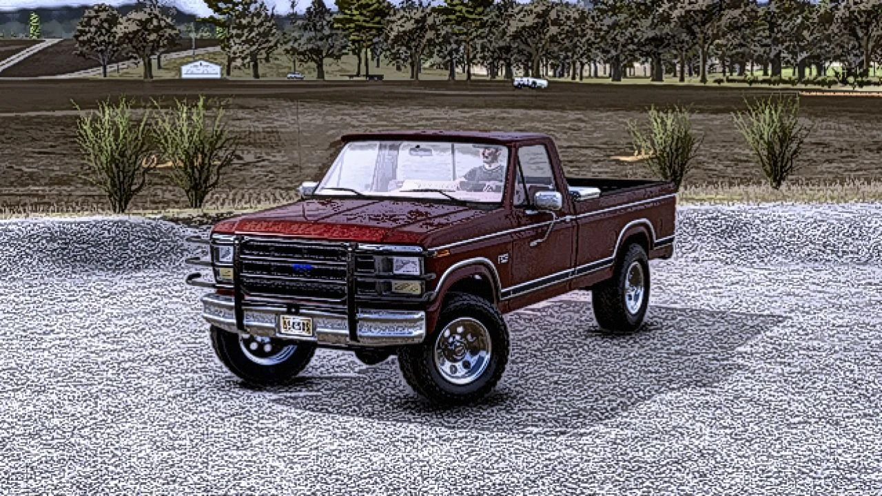 FS25 1983 Ford F250 XLT V1.0 Vehicles Mod FS25 Mod Free Download