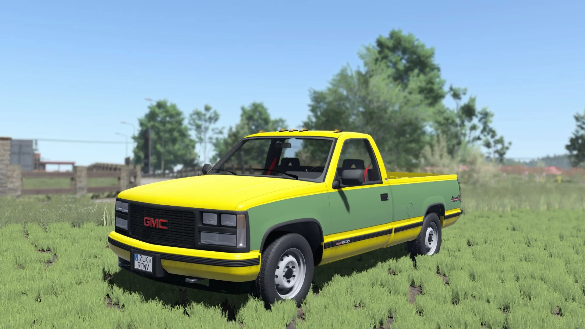 FS25 1988 GMC Sierra 1500 SLE V1.1 Vehicles Mod FS25 Mod Free Download