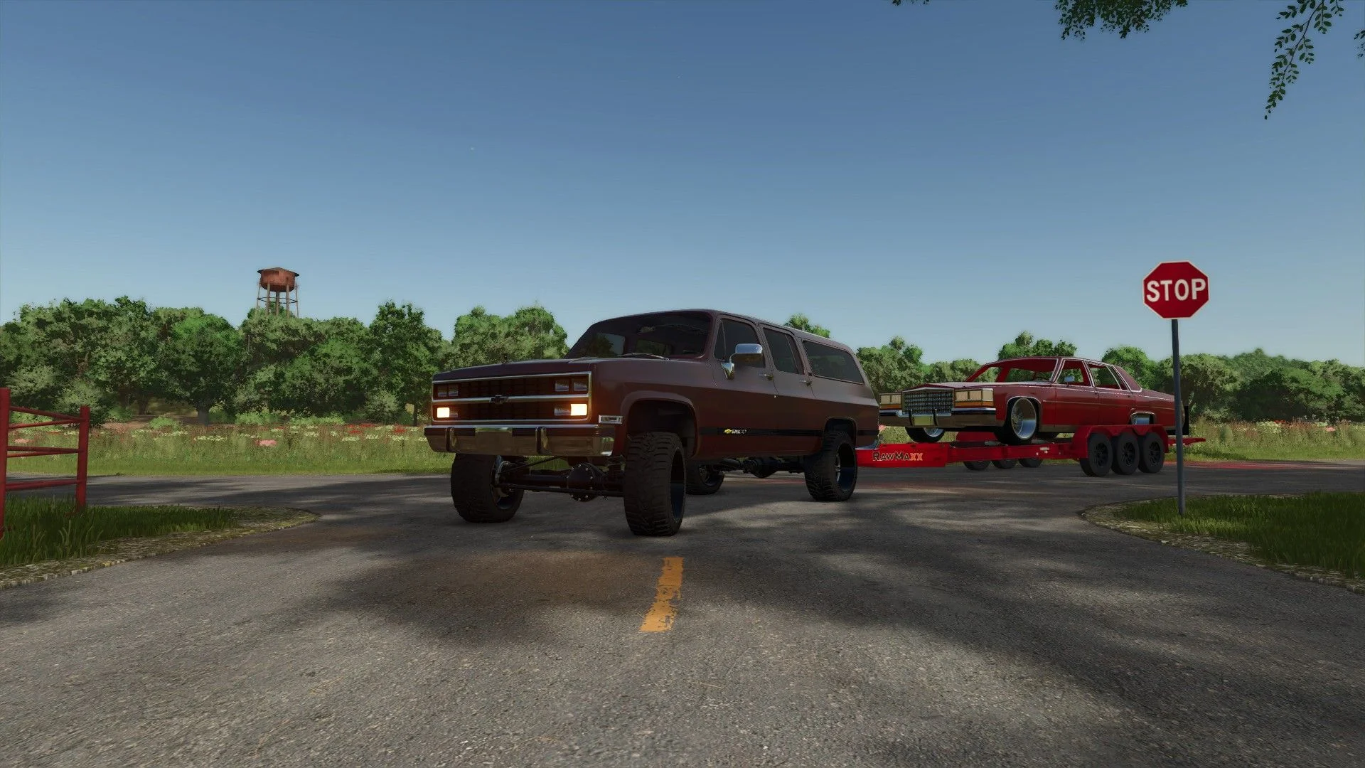 FS25 1990 Chevrolet Suburban 4×4 V1.0 Vehicles Mod FS25 Mod Free Download