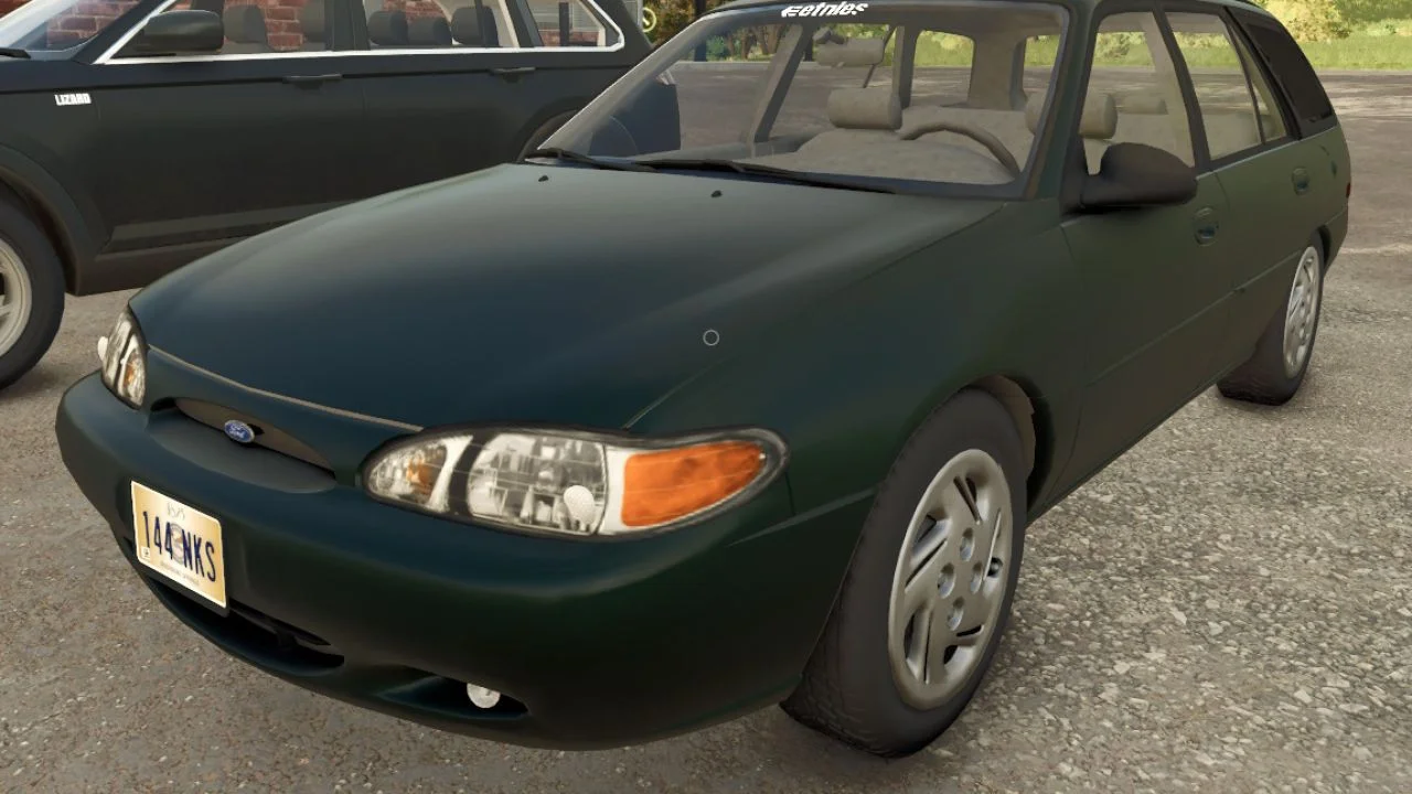 FS25 1997 Ford Escort v1.0 Vehicles Mod FS25 Mod Free Download