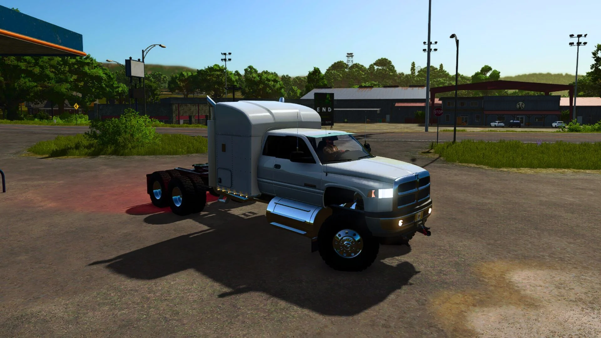 FS25 1999 Dodge Ram 7500 Semi V1.0.0.7 Vehicles Mod FS25 Mod Free Download
