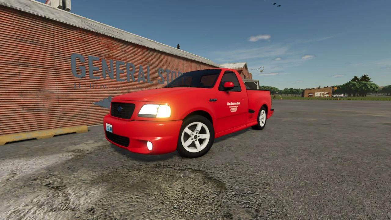 FS25 2002 Ford F-150 SVT Lightning V1.0 Vehicles Mod FS25 Mod Free Download