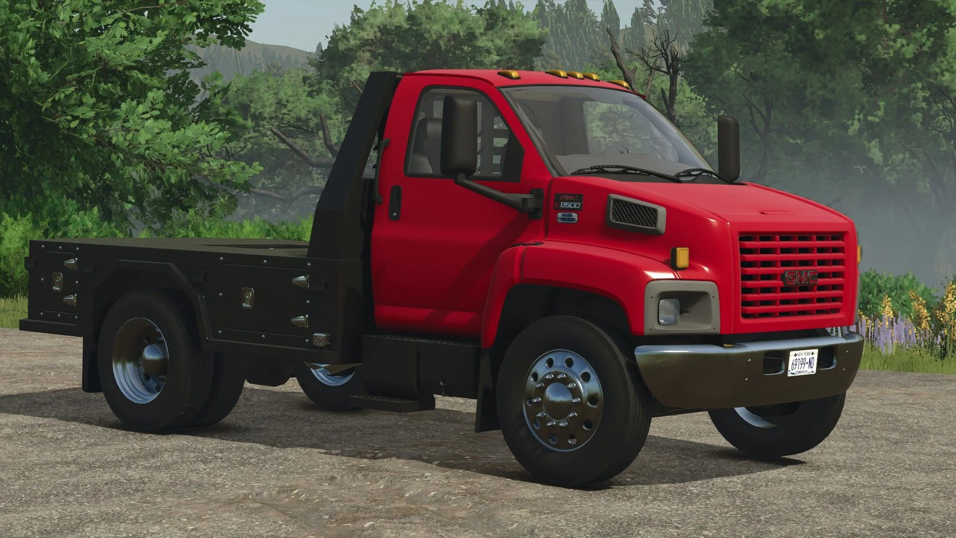 FS25 2004 GMC Topkick C8500 Hauler V1.0 Vehicles Mod FS25 Mod Free Download