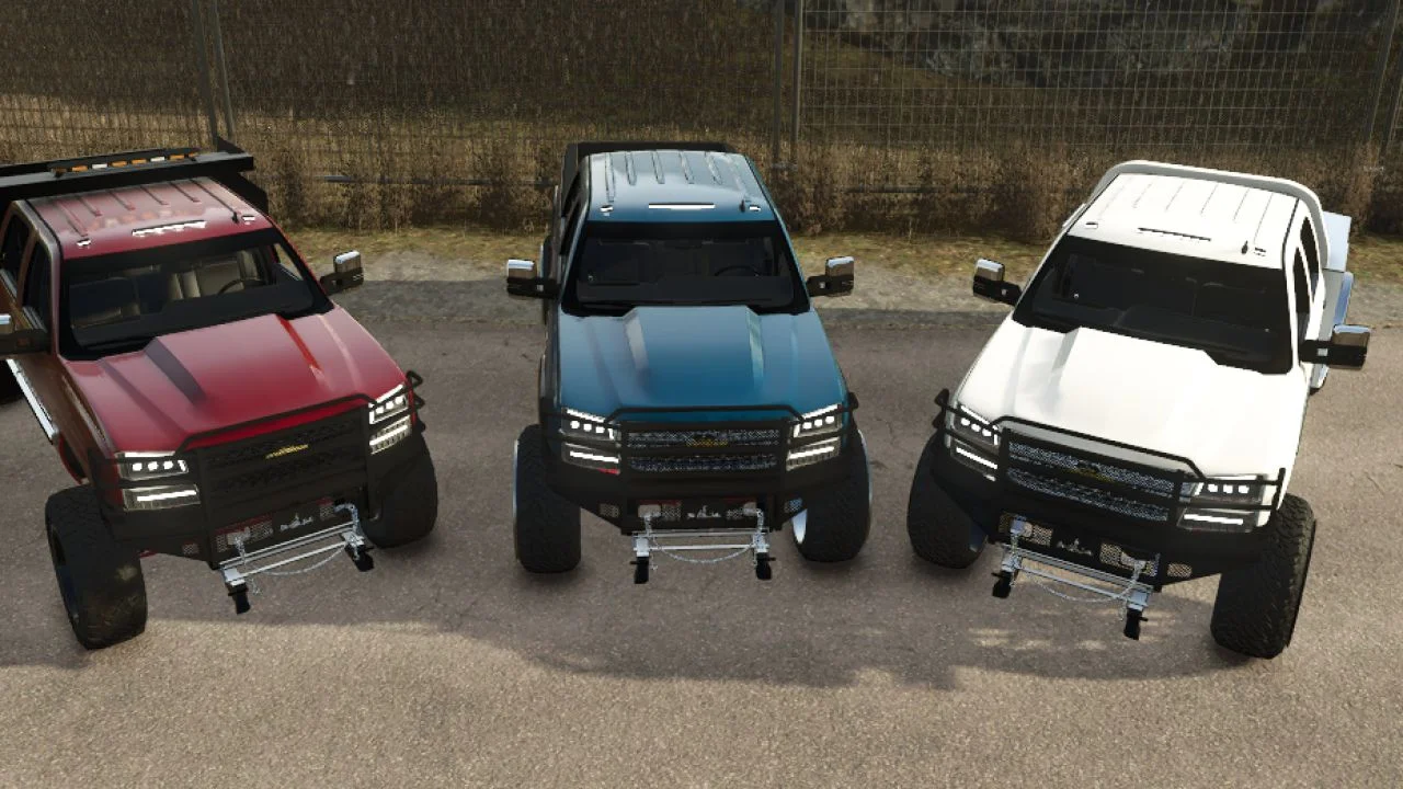 FS25 2005 Chevrolet 2500 Cateye V1.0.0.1 Vehicles Mod FS25 Mod Free Download