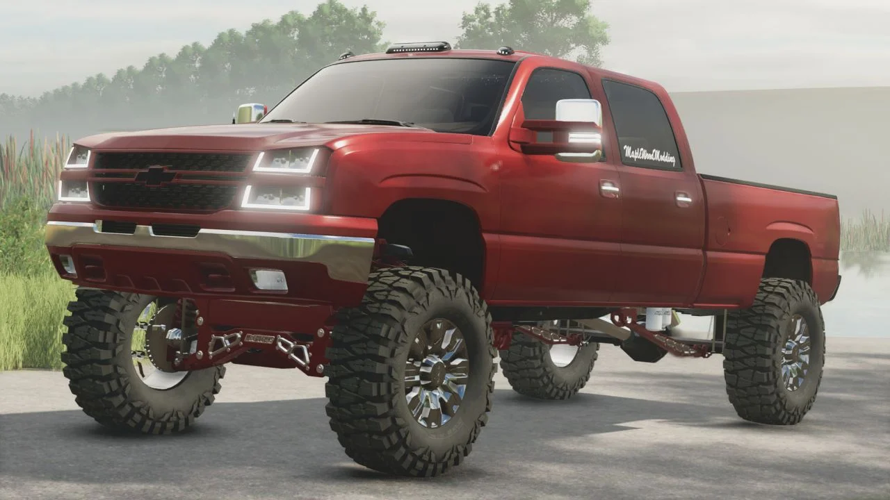 FS25 2006 Chevy 2500 LBZ V1.0 Vehicles Mod FS25 Mod Free Download