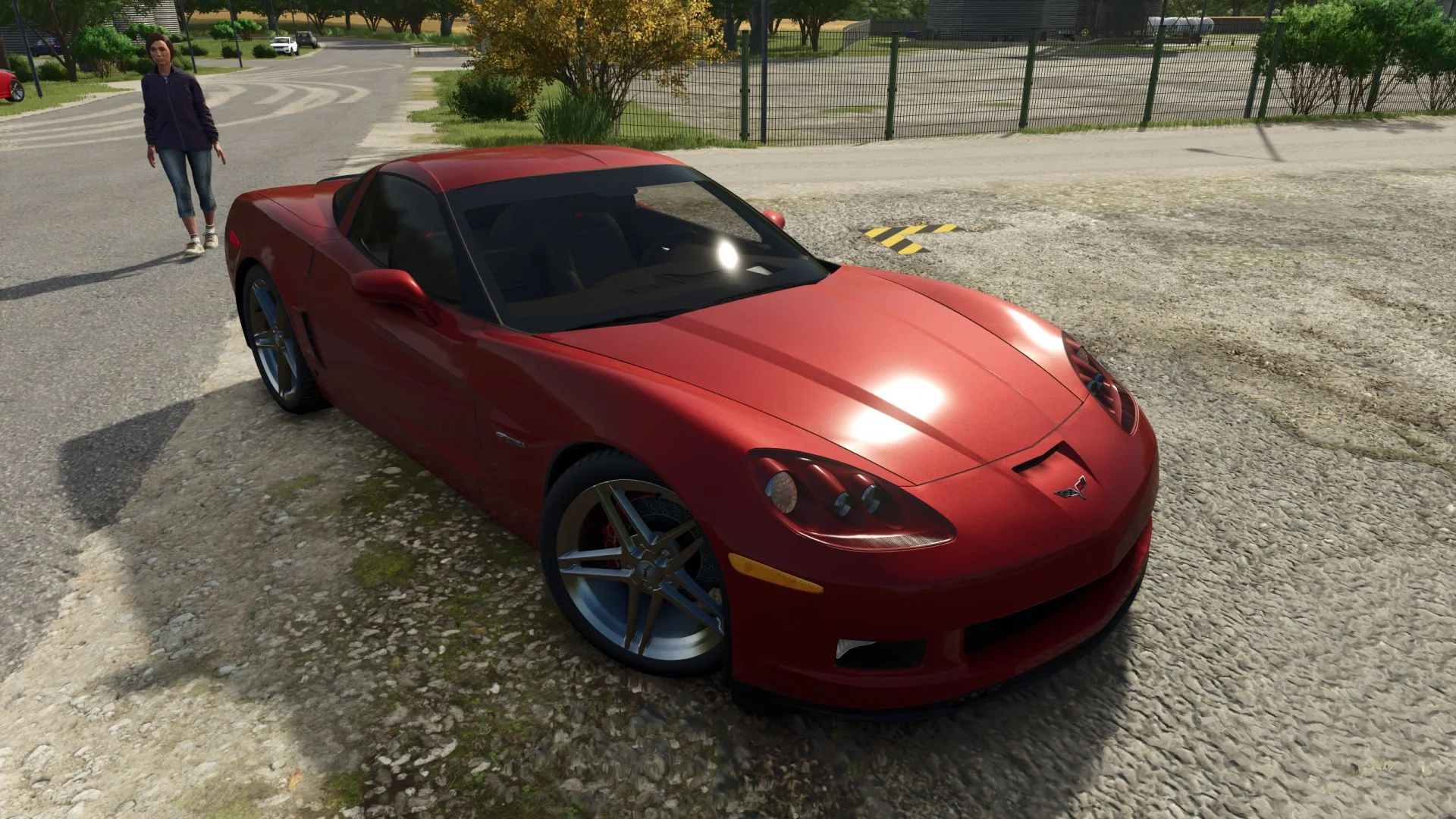 FS25 2006 Chevy Corvette Z06 V1.0 Vehicles Mod FS25 Mod Free Download