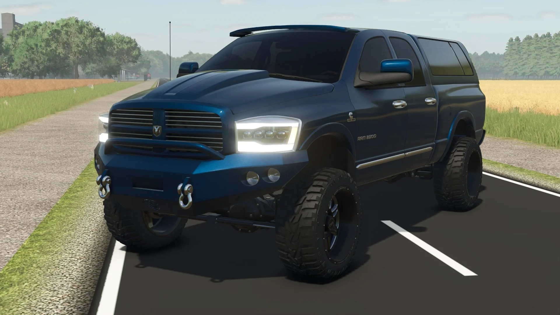 FS25 2006 Dodge RAM 3500 V1.0 Vehicles Mod FS25 Mod Free Download