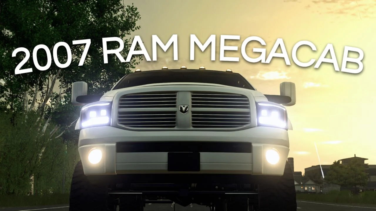 FS25 2006 Dodge Ram Megacab V1.0.0.2 Vehicles Mod FS25 Mod Free Download