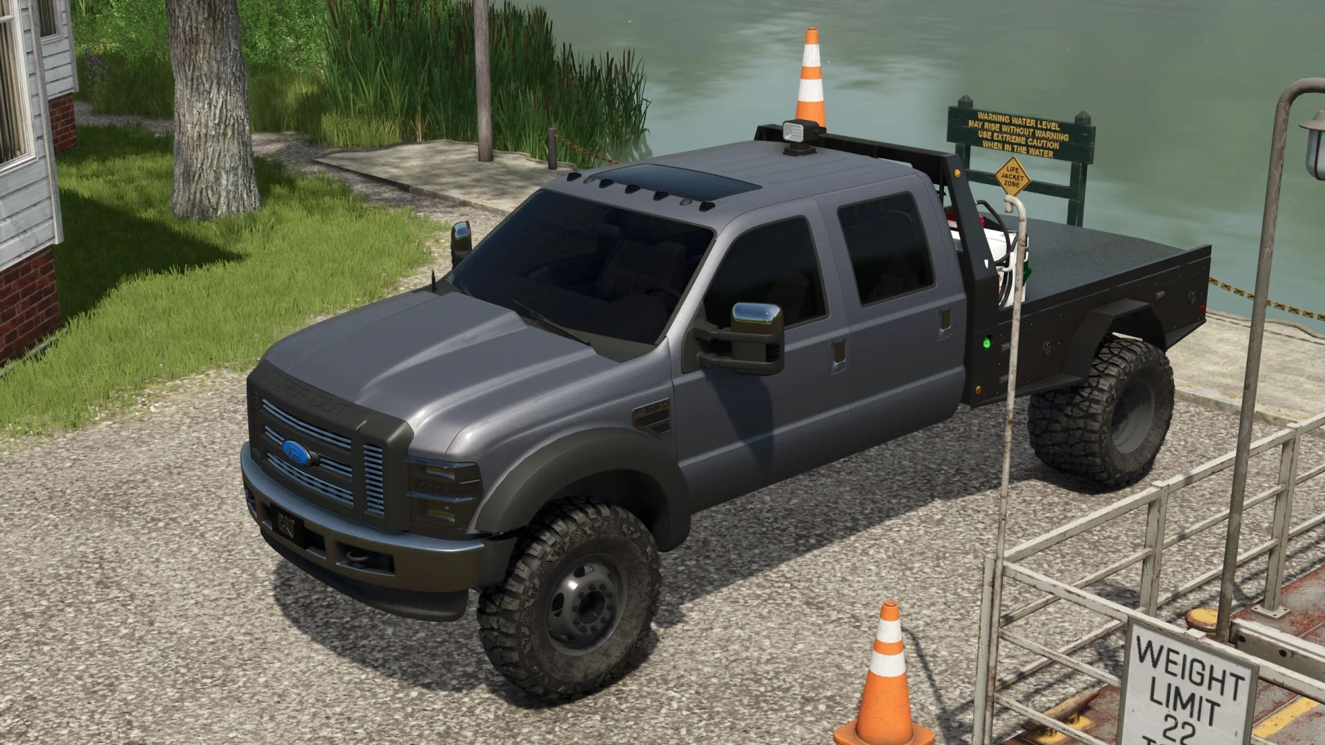 FS25 2008 Ford F550 V1.0 Vehicles Mod FS25 Mod Free Download