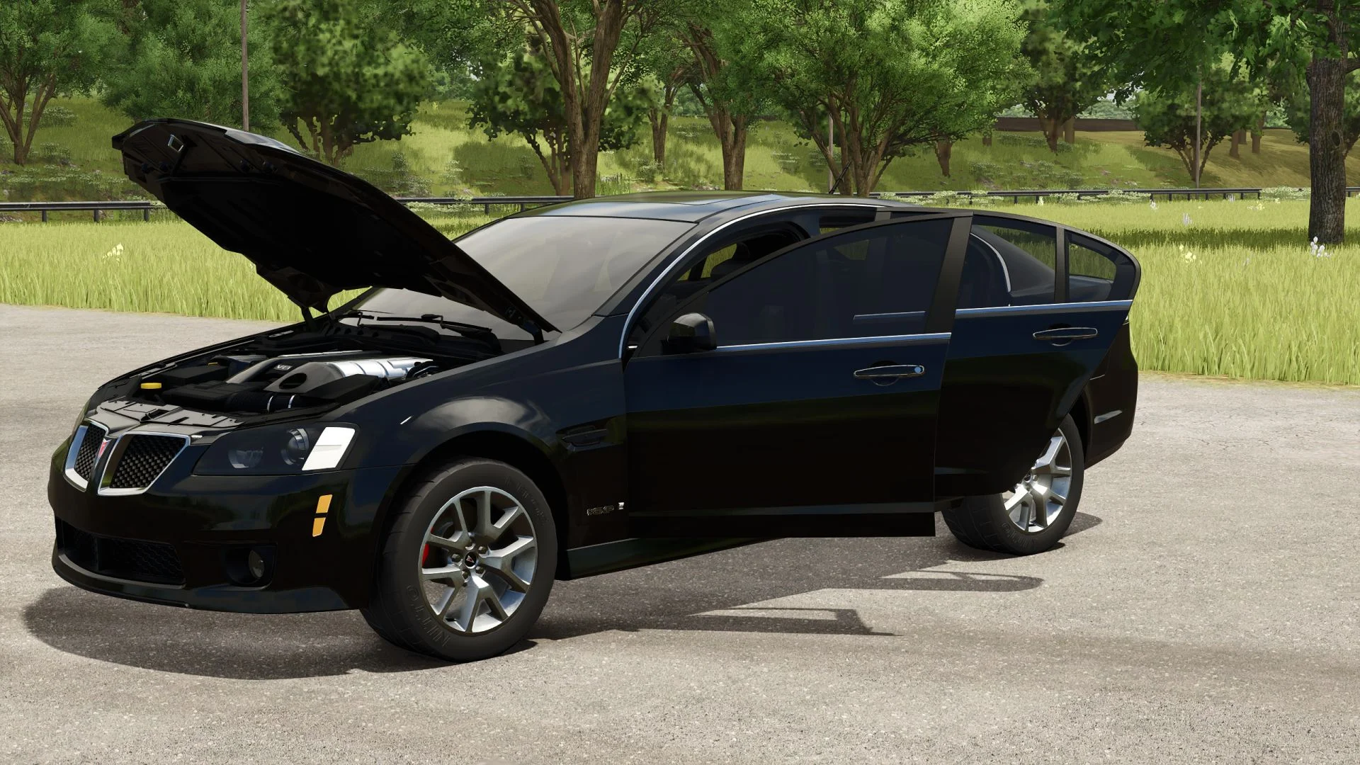 FS25 2009 Pontiac G8 V1.0 Vehicles Mod FS25 Mod Free Download