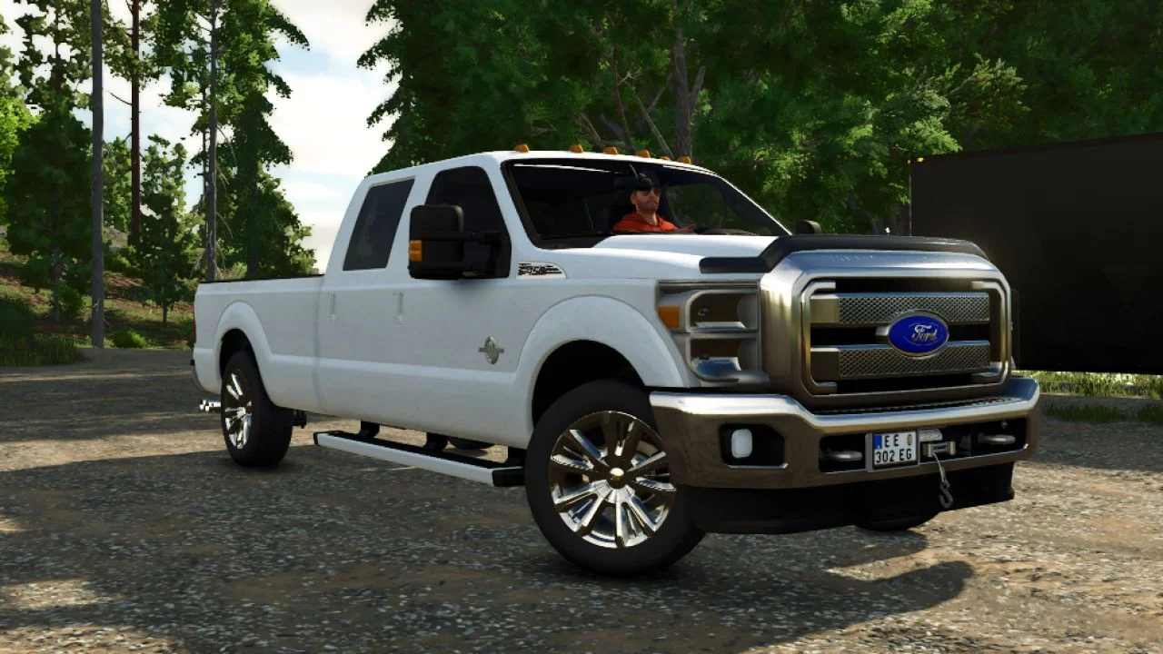 FS25 2014 Ford F250/F450 Super Duty Platinum v1.0 Vehicles Mod FS25 Mod Free Download