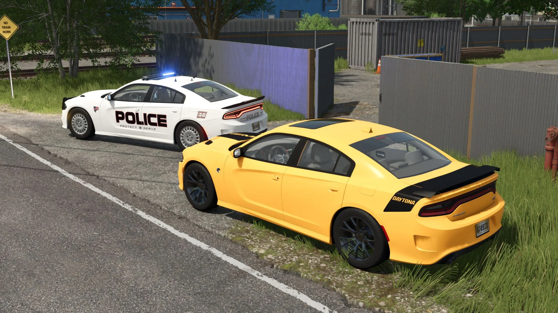 FS25 2015 Dodge Charger V1.1 Vehicles Mod FS25 Mod Free Download