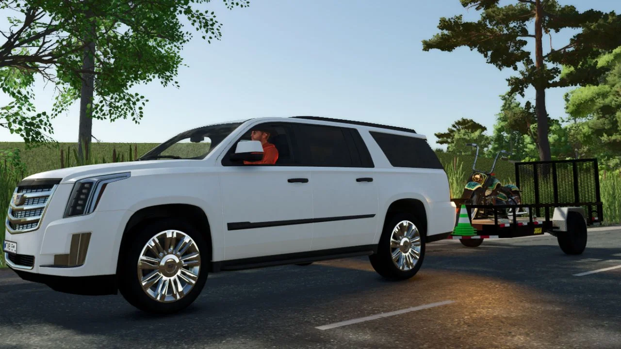 FS25 2016 Cadillac Escalade V1.0 Vehicles Mod FS25 Mod Free Download