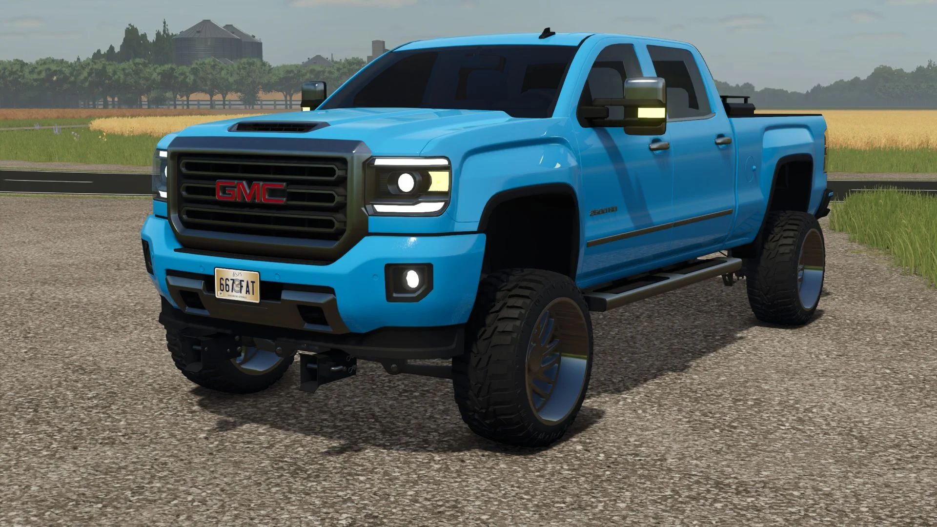 FS25 2018 GMC Sierra 2500 SLE V1.0 Vehicles Mod FS25 Mod Free Download