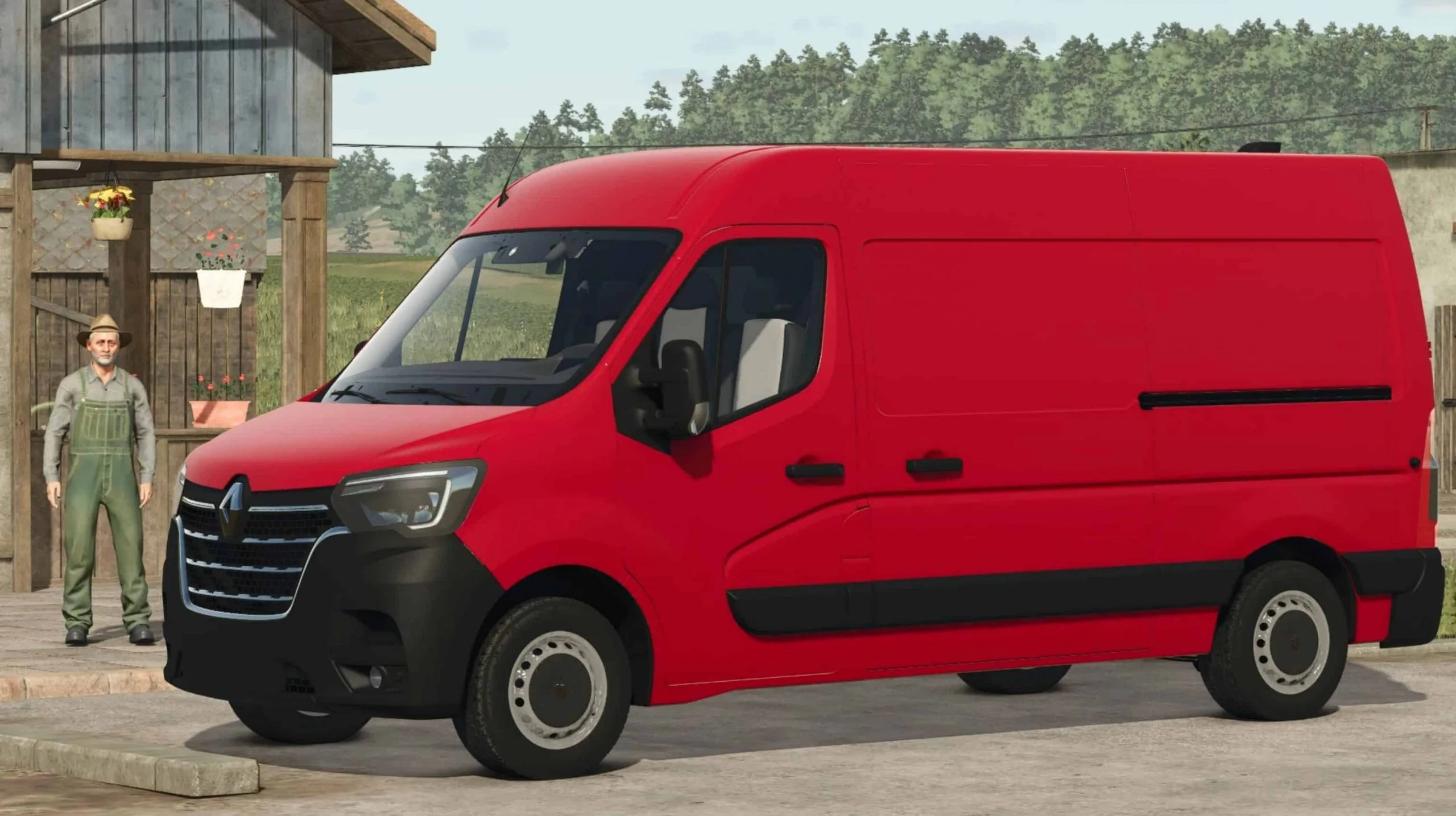 FS25 2020 Renault Master v1.0 Vehicles Mod FS25 Mod Free Download