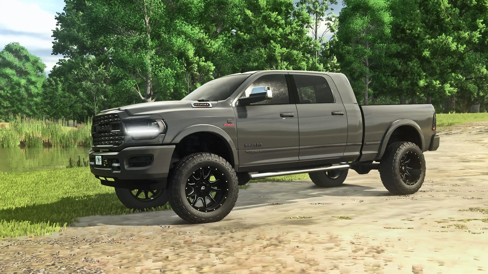 FS25 2024 Dodge Ram Mega Cab V1.2.0.6 Vehicles Mod FS25 Mod Free Download