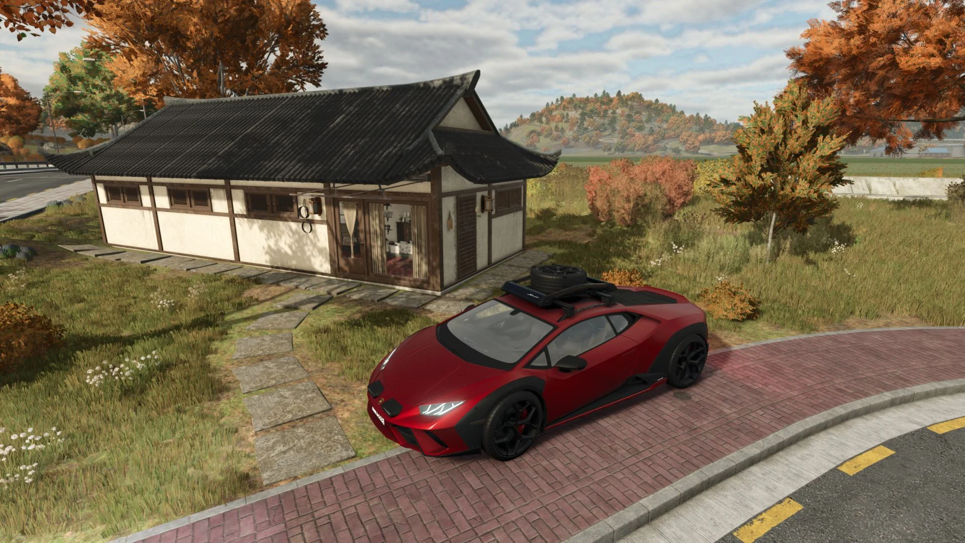 FS25 2024 Lamborghini Huracan Sterrato V1.0 Vehicles Mod FS25 Mod Free Download