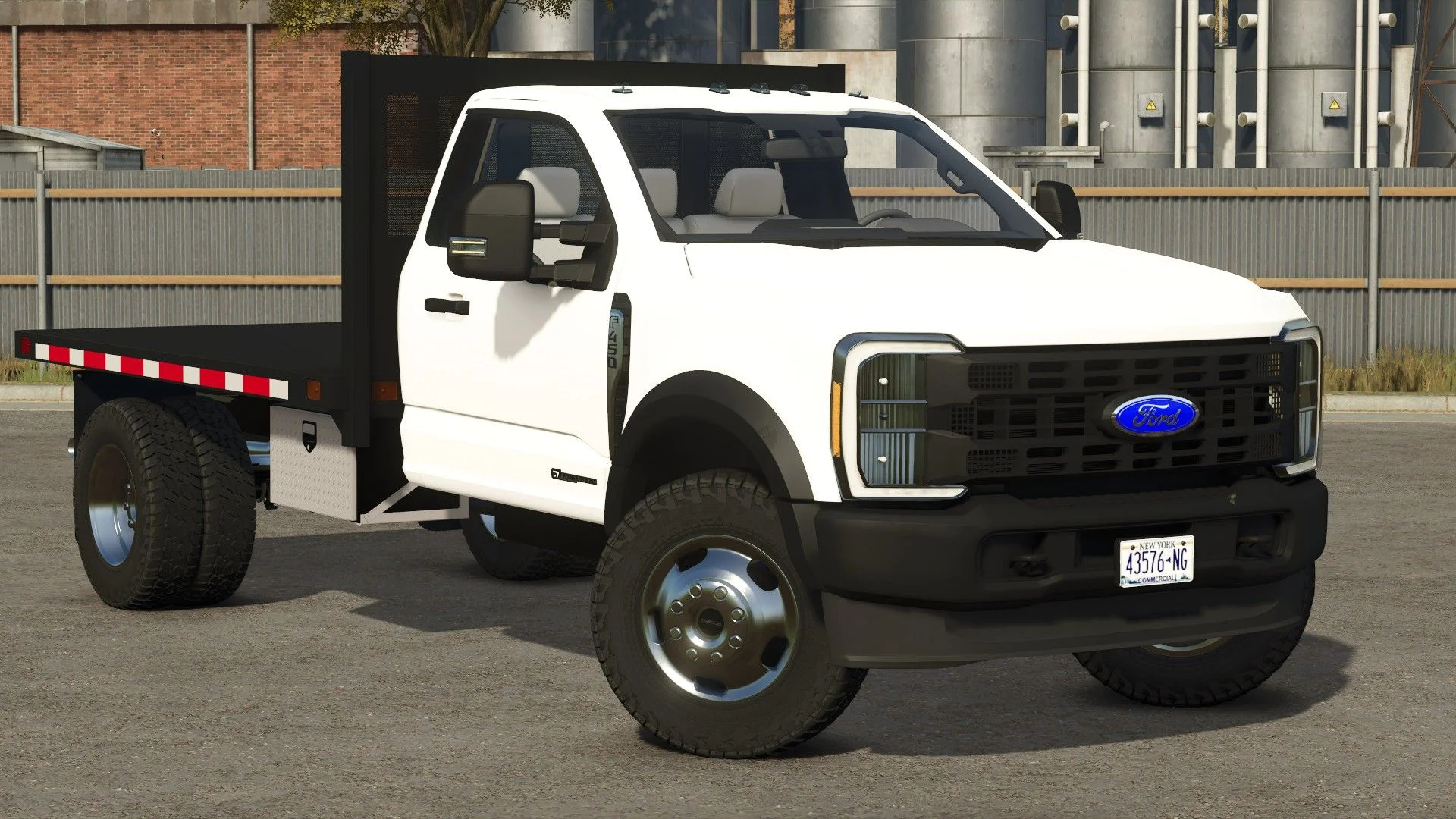 FS25 2025 Ford F-450 Flatbed V1.0 Vehicles Mod FS25 Mod Free Download