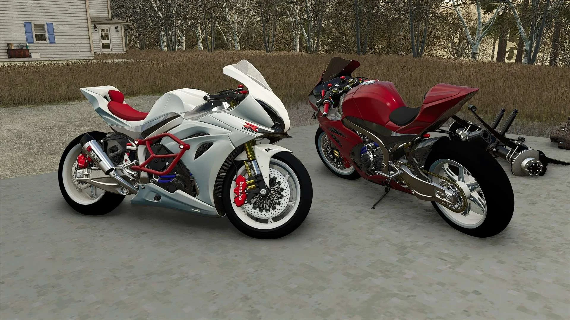 FS25 2025 Suzuki GSX-R 1000 v1.0 Vehicles Mod FS25 Mod Free Download