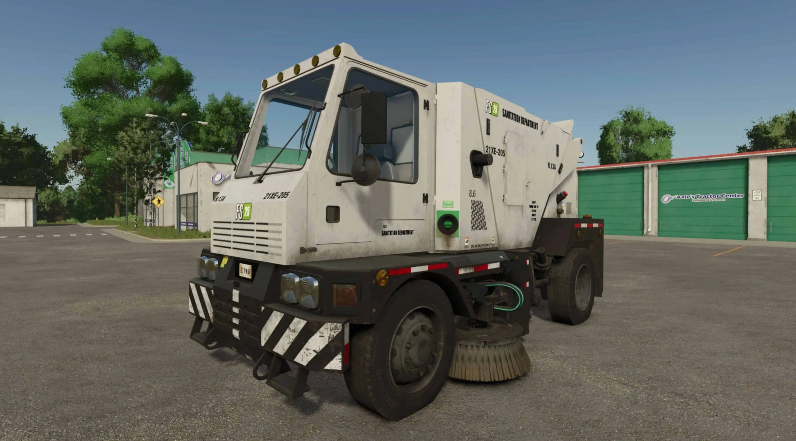 FS25 21XE-205 Sweeper V1.0 Vehicles Mod FS25 Mod Free Download