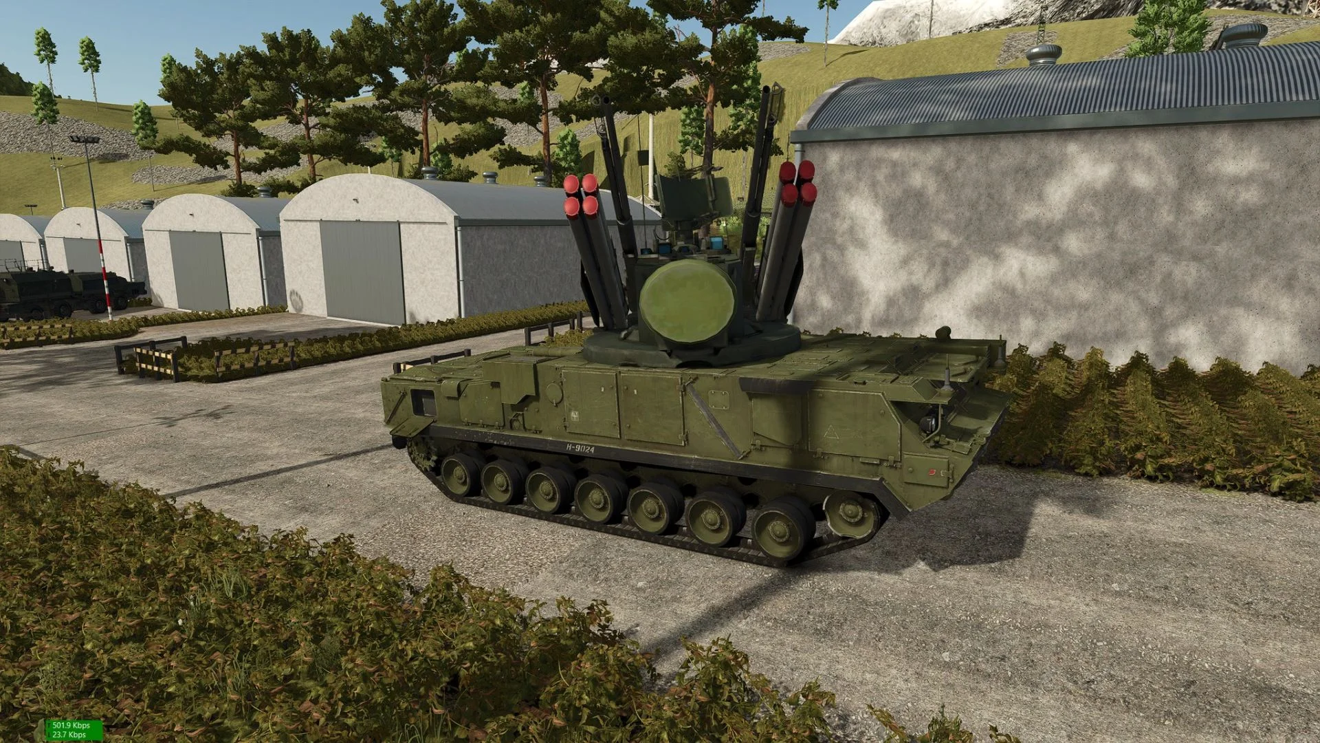 FS25 2K22M Tunguska V1.0 Vehicles Mod FS25 Mod Free Download