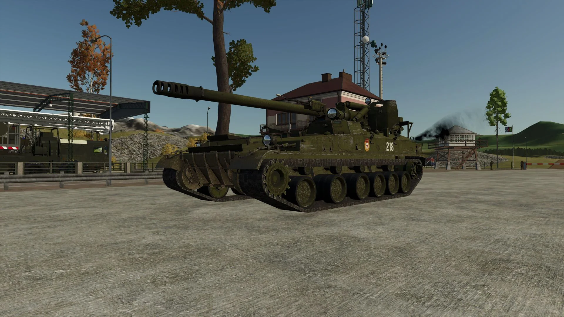 FS25 2S5 Giatsint-S V1.0 Vehicles Mod FS25 Mod Free Download