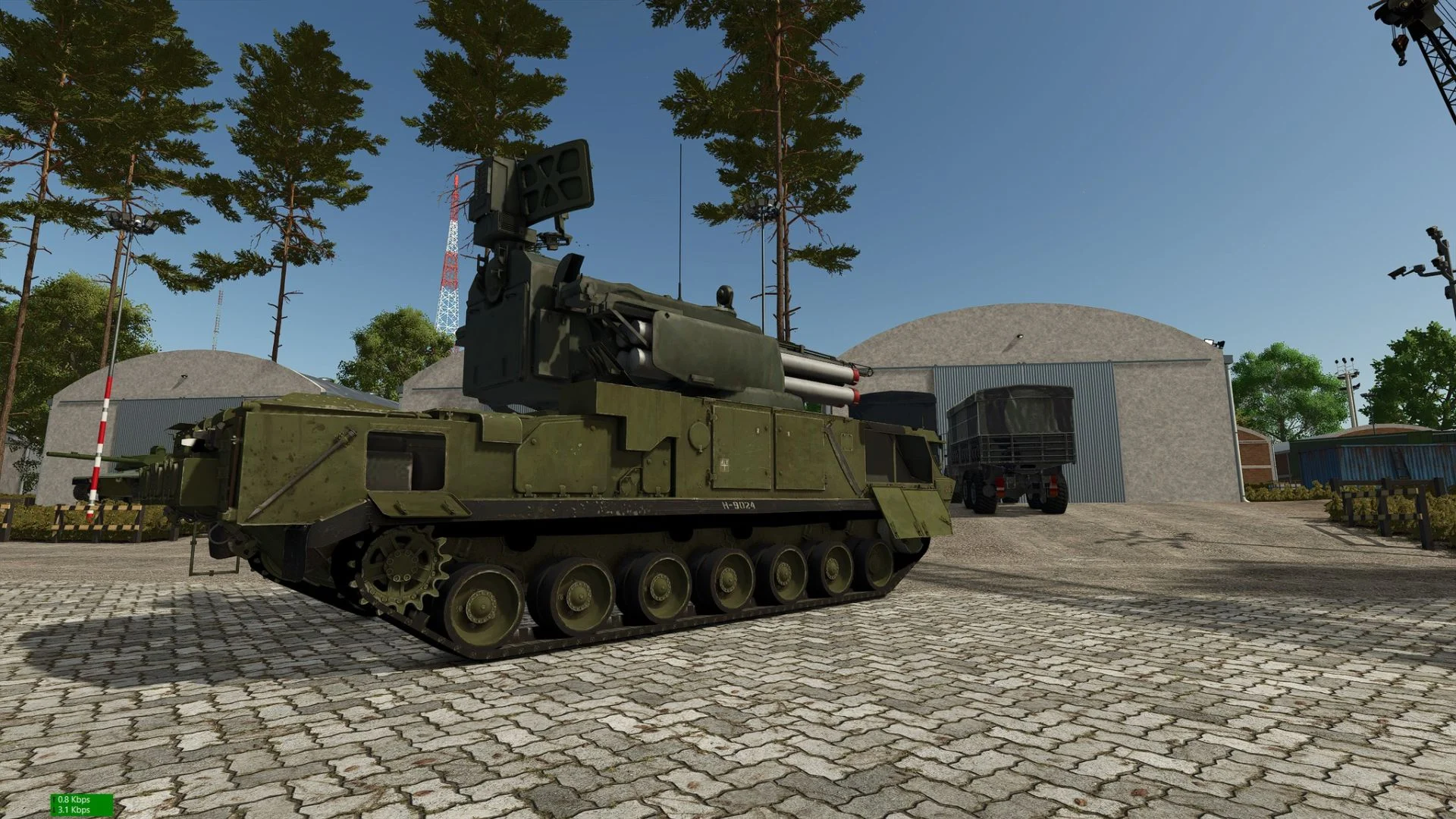 FS25 9K317M ADATS V1.0 Vehicles Mod FS25 Mod Free Download
