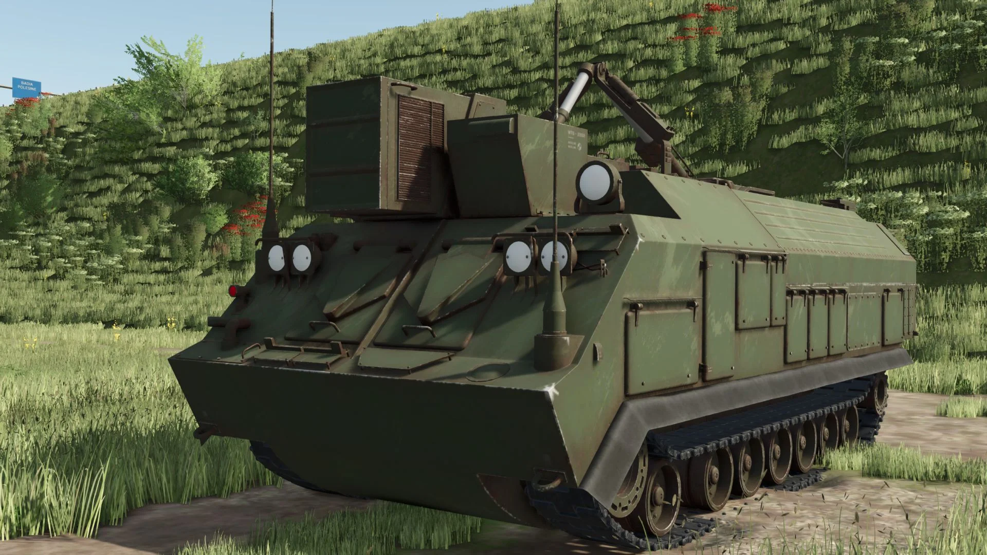 FS25 9S18M “Kupol-M” V1.0 Vehicles Mod FS25 Mod Free Download
