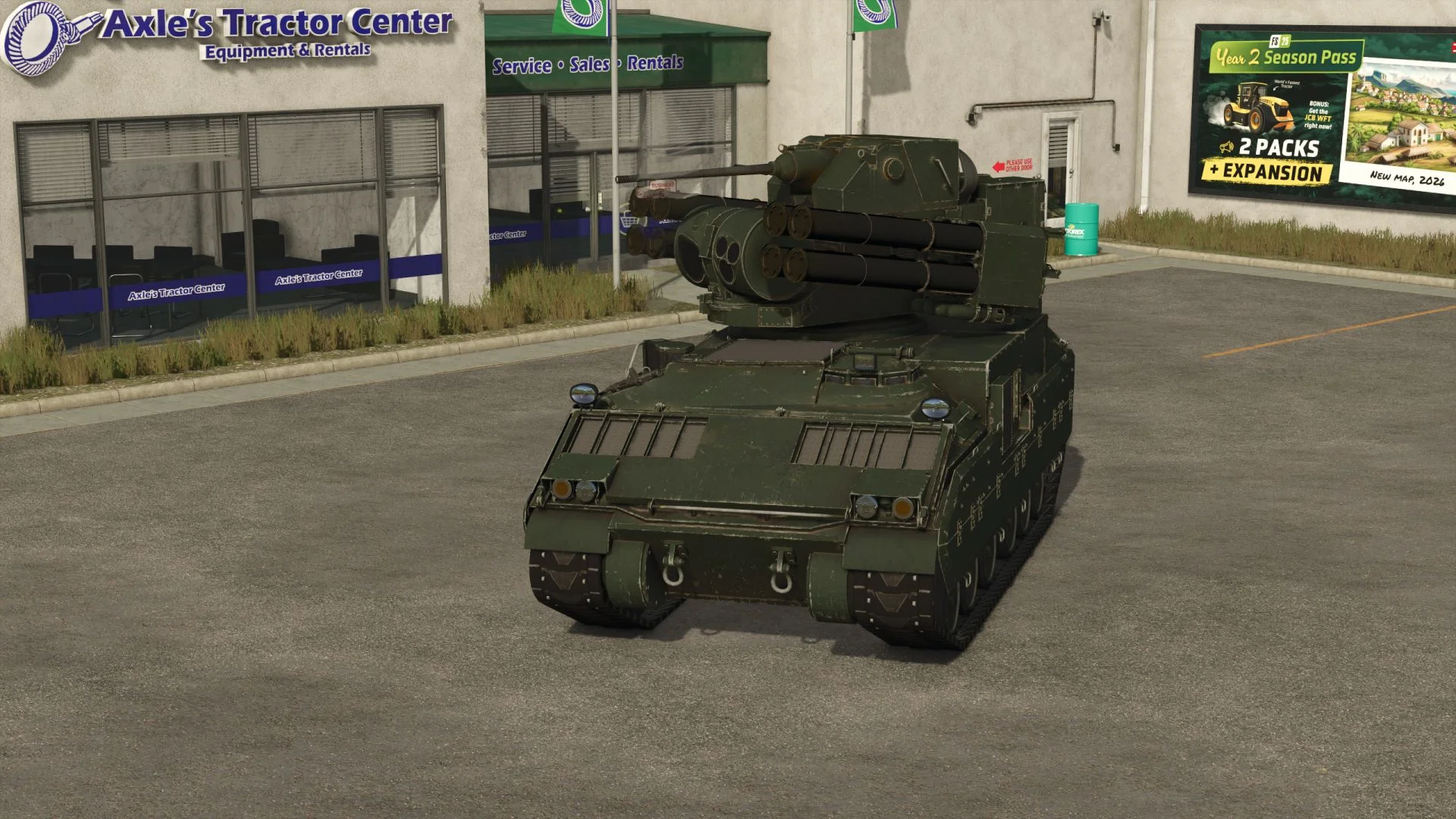 FS25 ADATS 1 V1.0 Vehicles Mod FS25 Mod Free Download