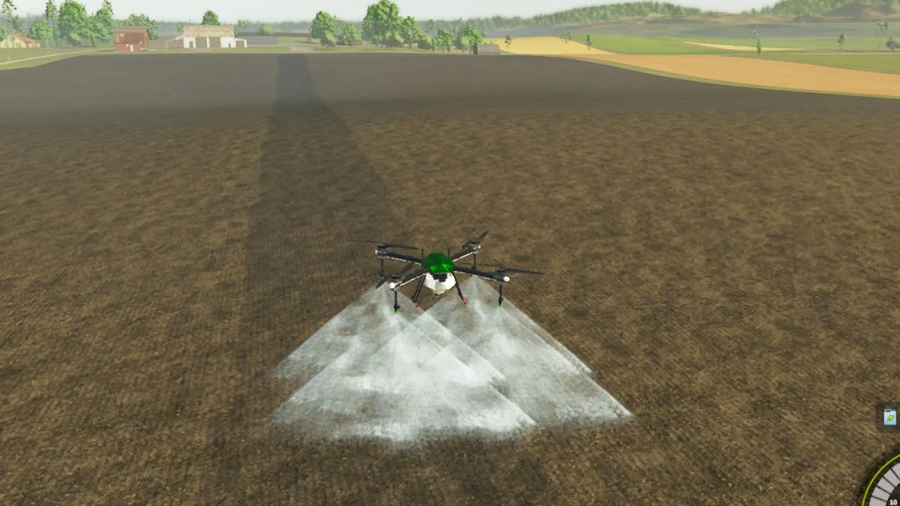 FS25 Agricultural drone for viticulture V1.0 Vehicles Mod FS25 Mod Free Download