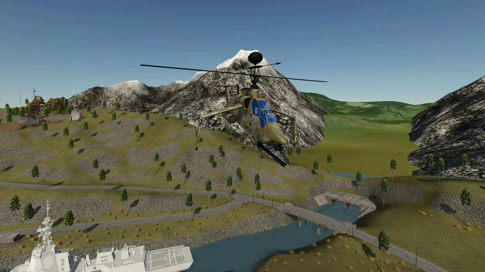 FS25 AH-64 Apache V1.0 Vehicles Mod FS25 Mod Free Download